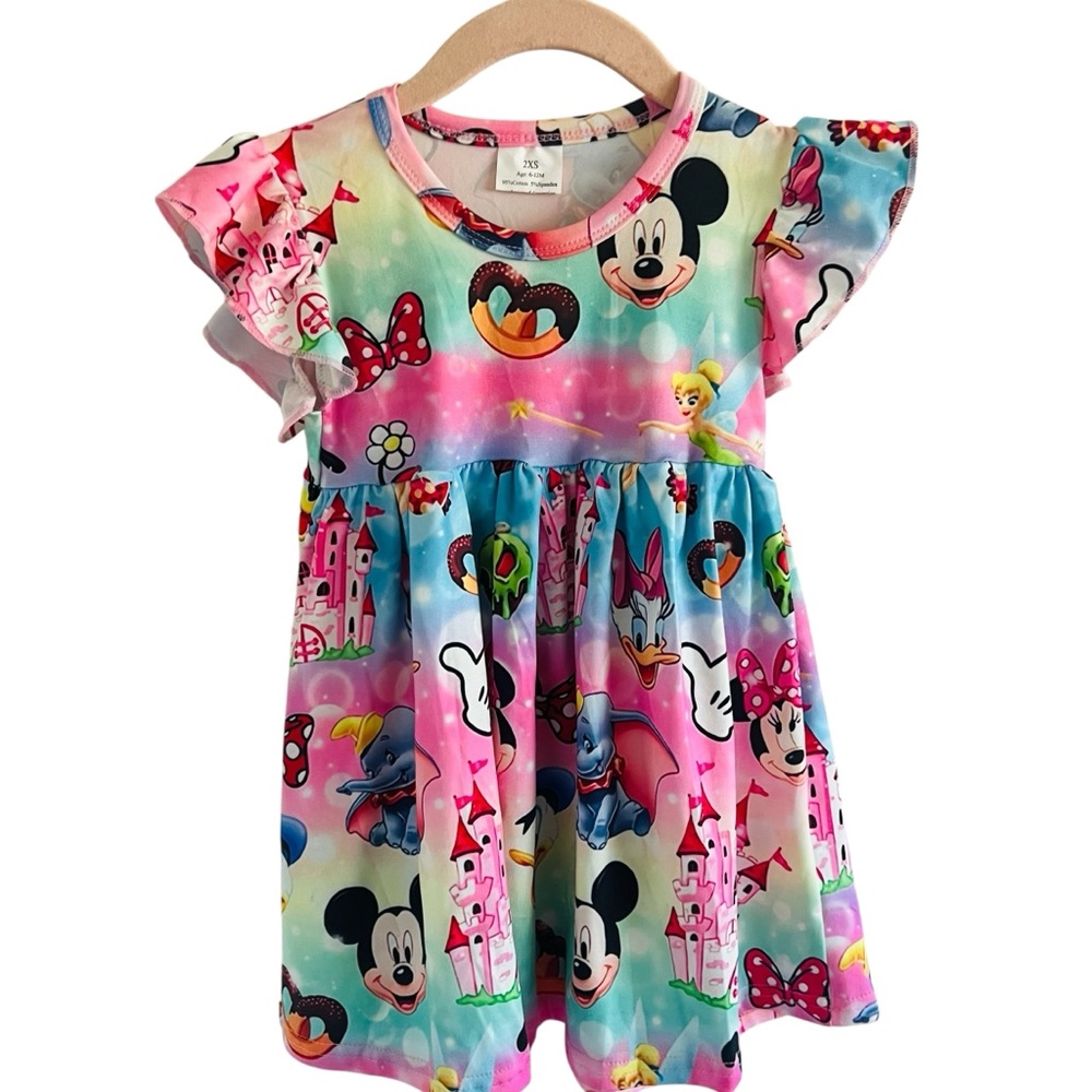 Disney Custom Made  Girls Dress
